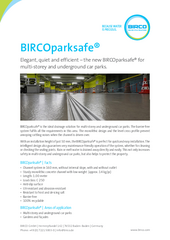 Flyer BIRCOparksafe®